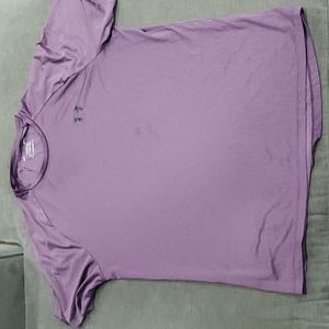 💥50% sale💥Under Armour purple tech tee L #b610